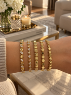 Square Gold Bileklik