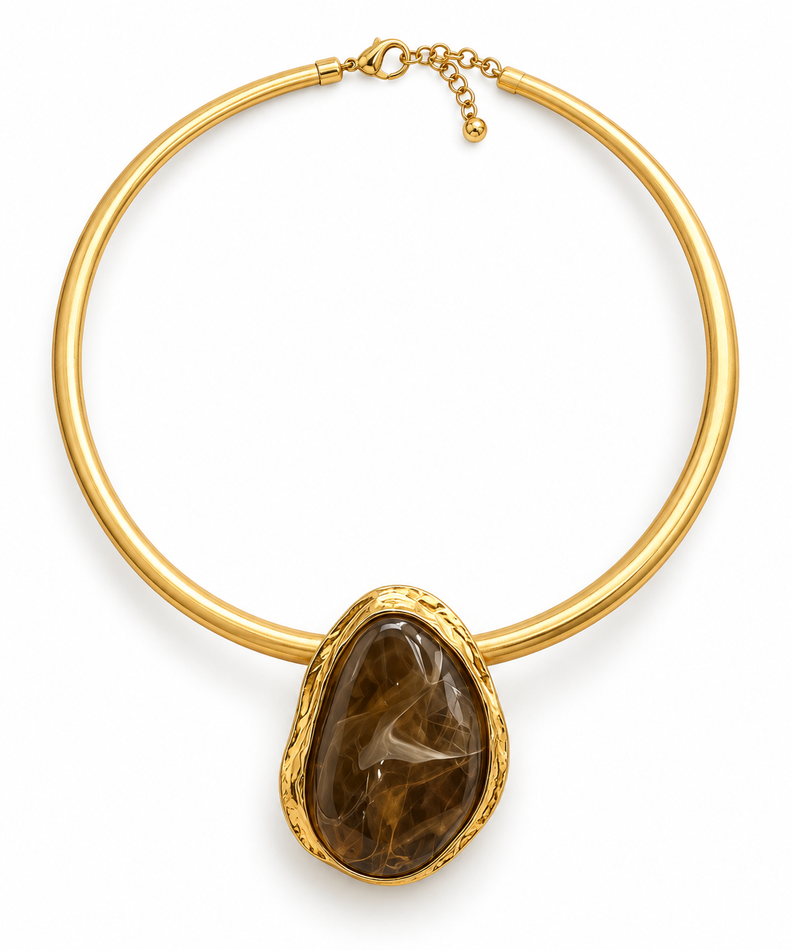 Amber Stone Kolye