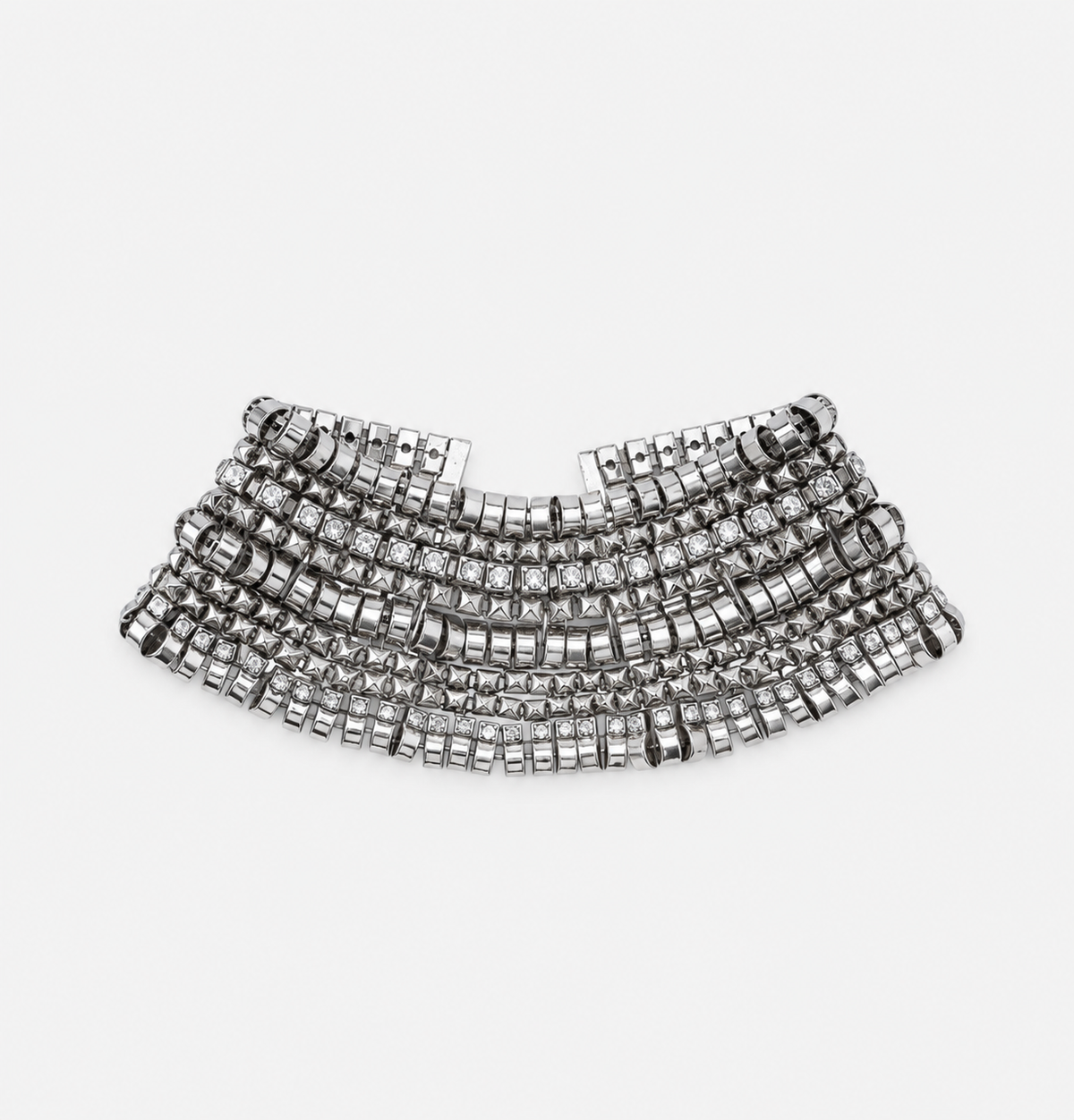 Meangirl Choker Silver