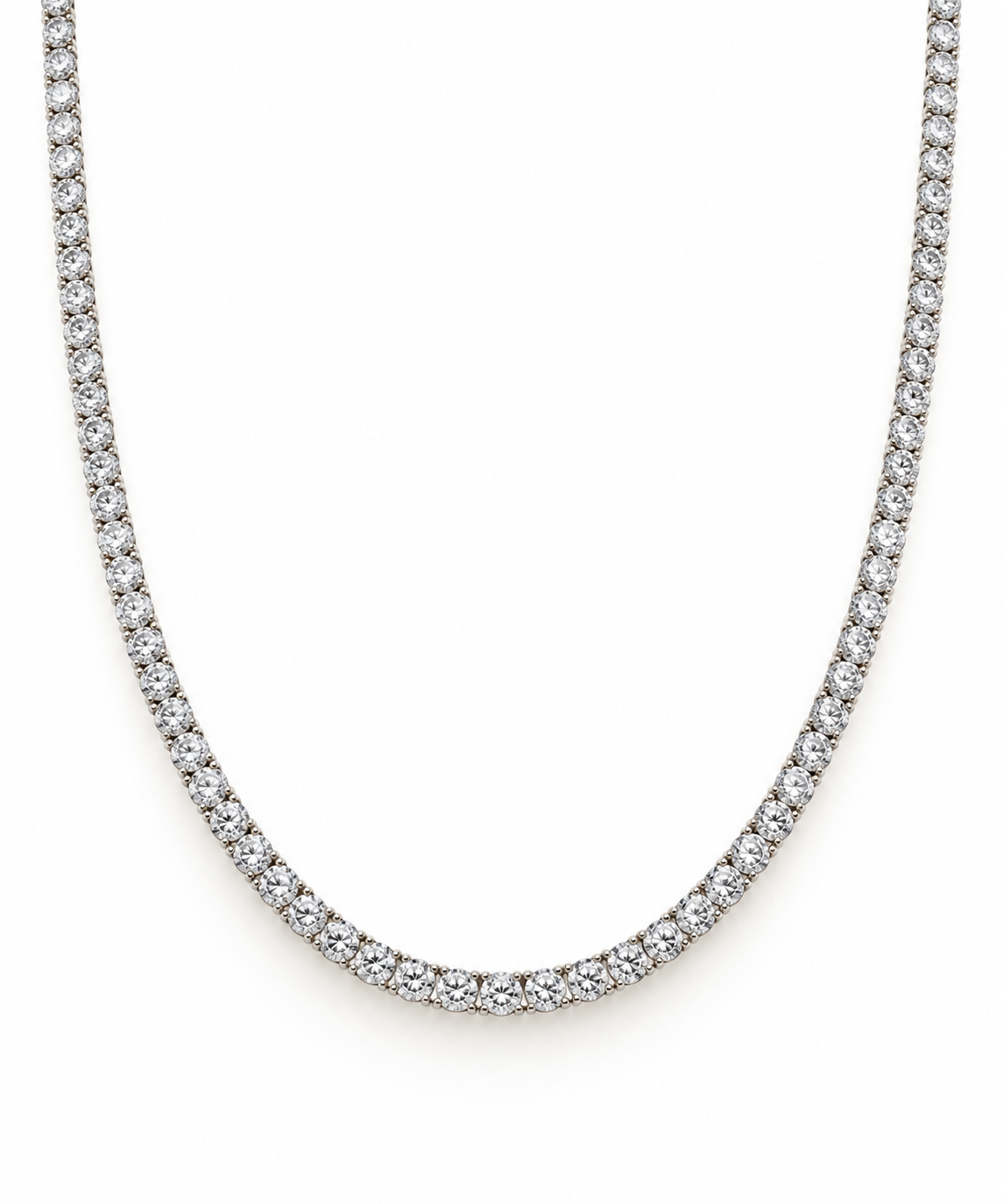Silver Tennis Kolye